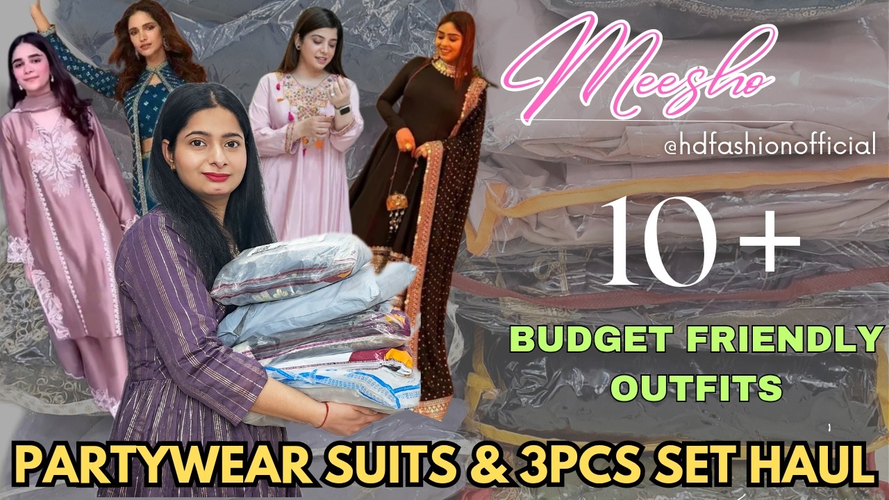 I Tried The Meesho Partywear Suit Collection