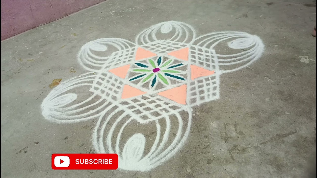 💐#padi kolam kutti kolam daily kolam easy ragoli kolam simple kolam beutful kolam