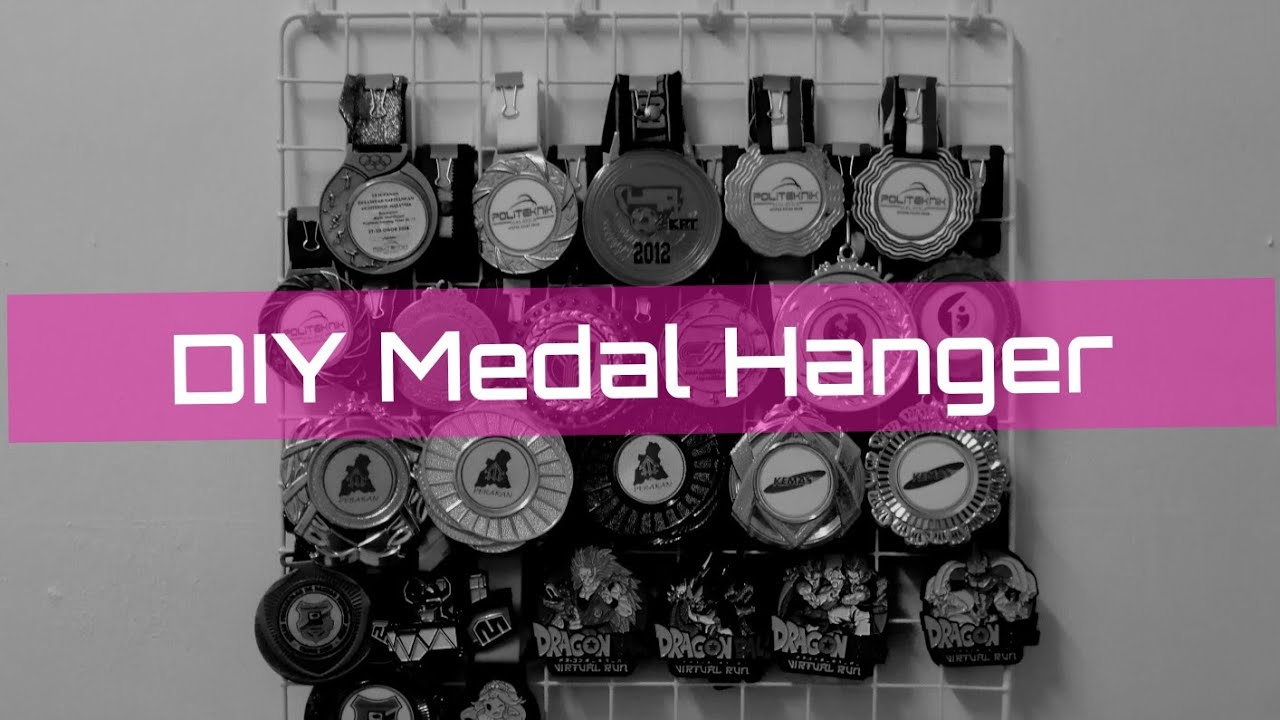DIY Medal Hanger