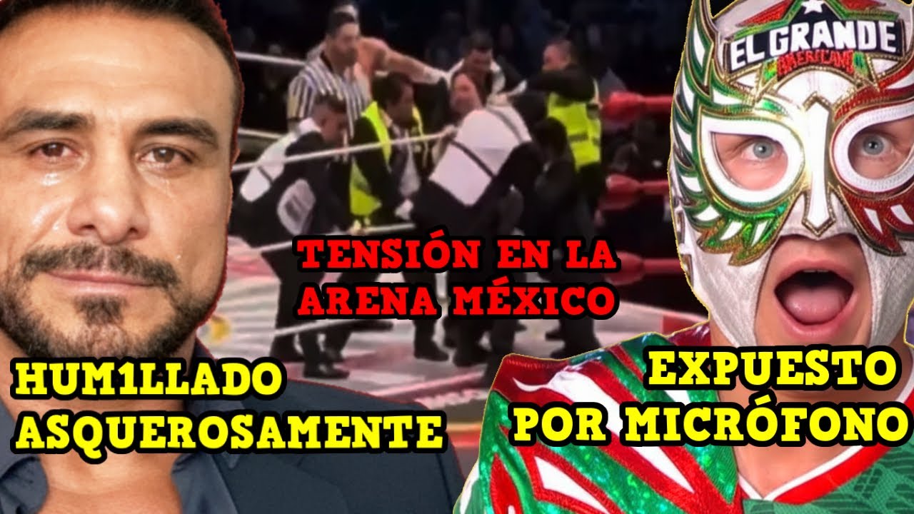 HUM1LLAN A ALBERTO EL PATRÓN/ EXPONEN A EL GRANDE AMERICANO/ BURLAN SEGURIDAD EL CMLL/ WWE RIDÍCULO