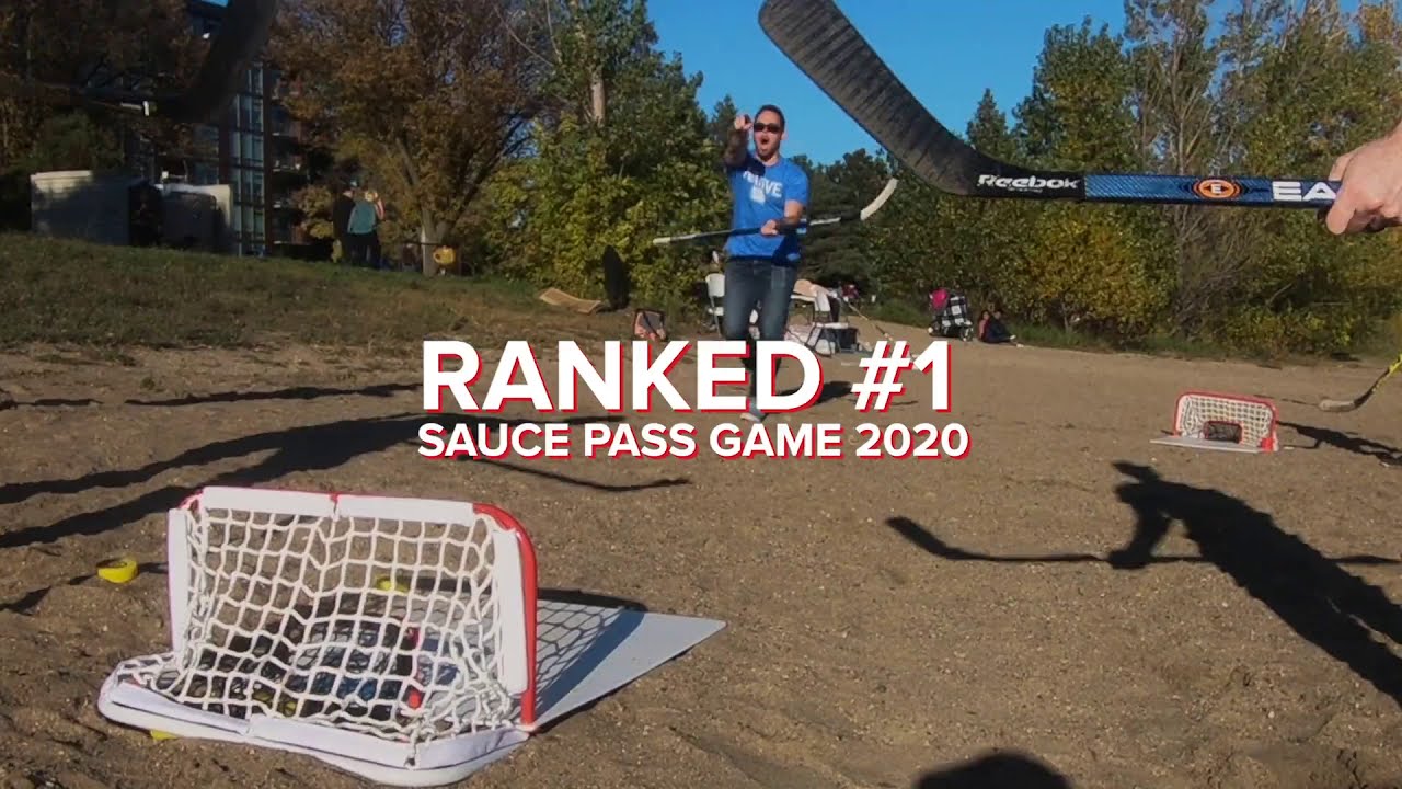 Sauce Toss- The Ultimate Backyard Hockey Game