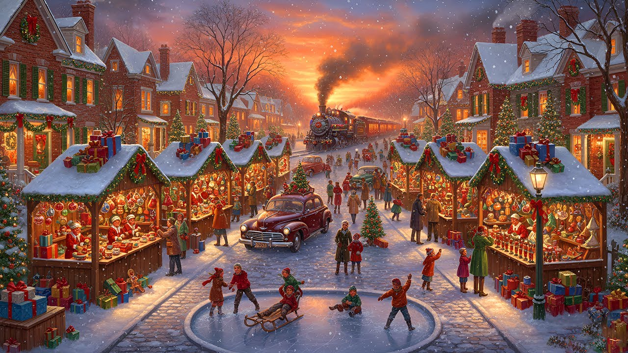 Retro Christmas Music : Upbeat Rock n' Roll Holiday Hits