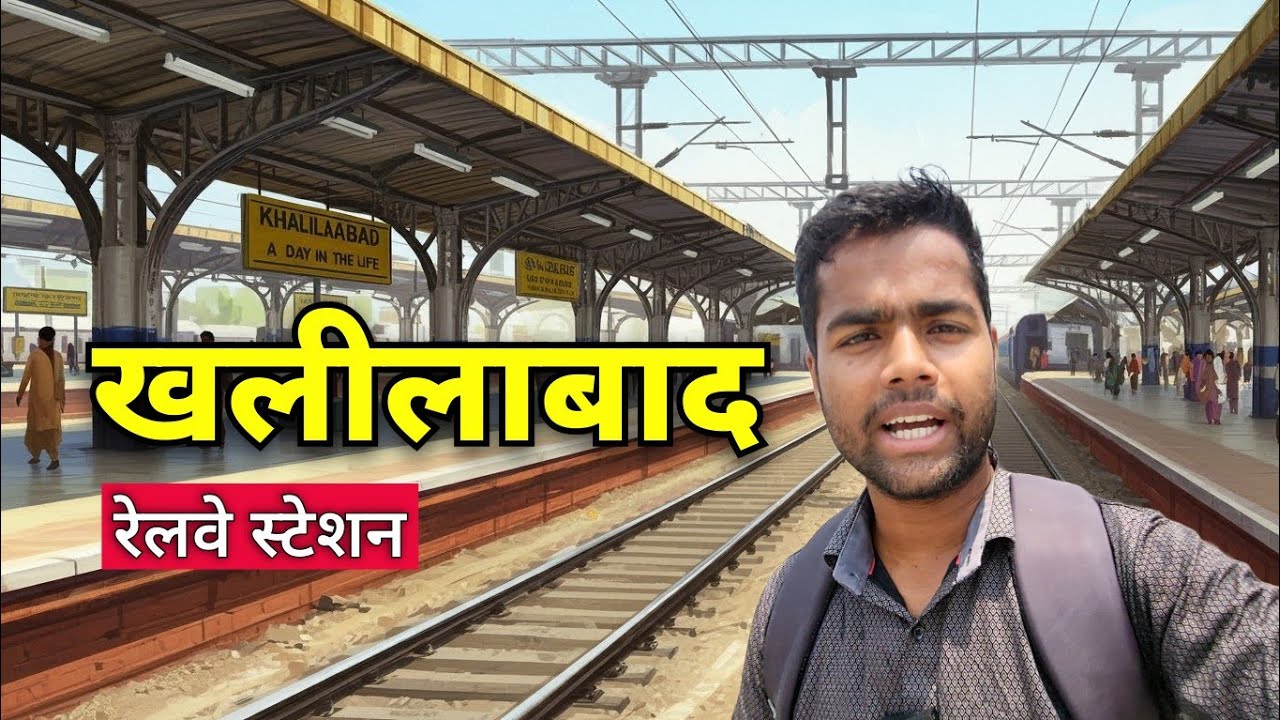 I visited Khalilabad Railway Station