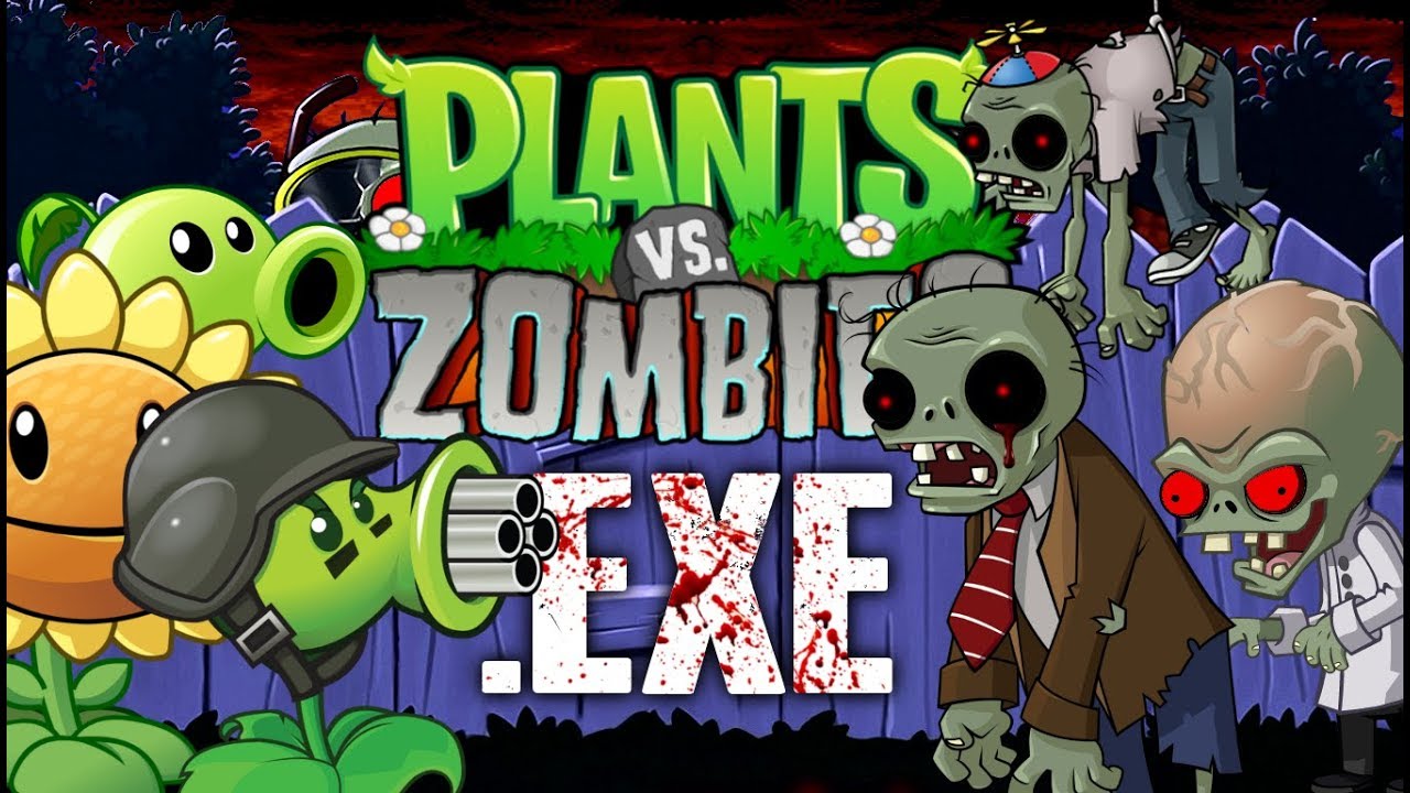 THE ZOMBIES ARE ANGRY YOU FORGOT ABOUT THEM!! Plants vs Zombies.EXE