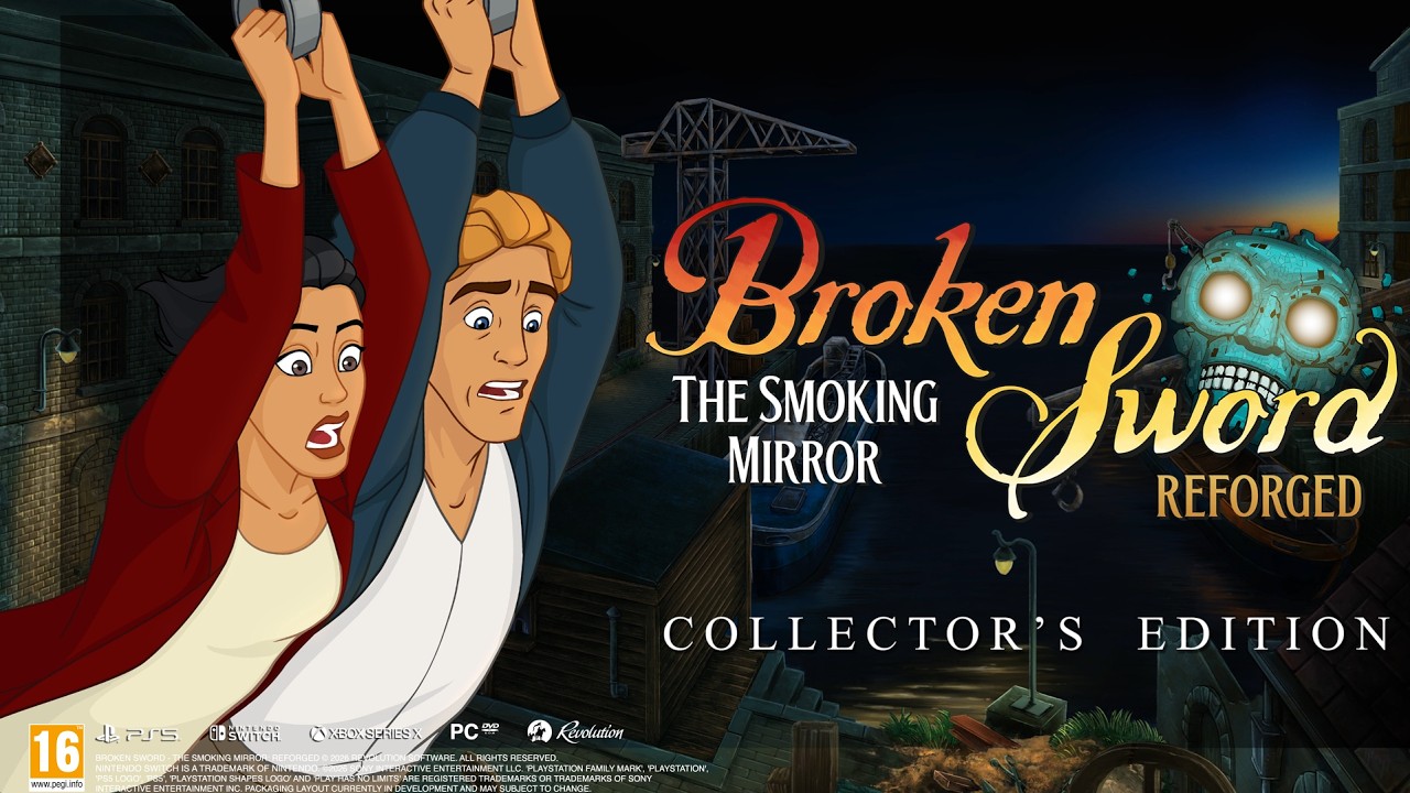 Broken Sword - The Smoking Mirror Reforged Kickstarter Announcement | Revolution Software