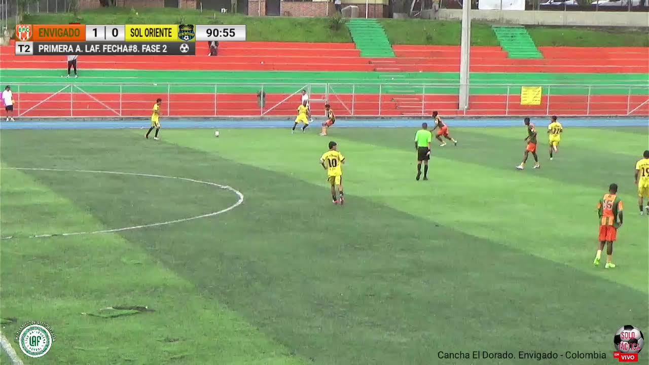 Primera A. Envigado F.C. Vs Sol de Oriente. LAF. Fecha#8. Fase 2