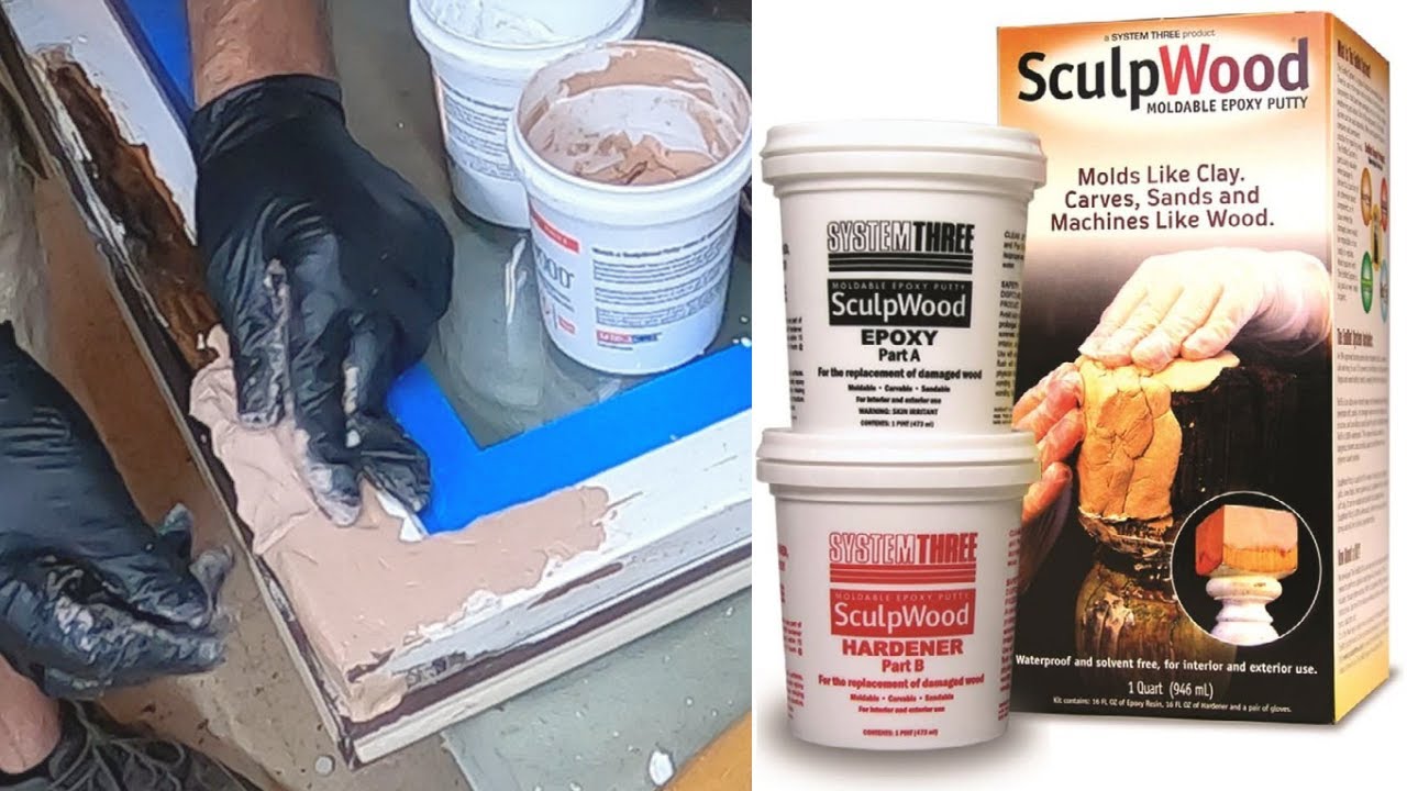 System Three SculpWood Moldable Epoxy Putty - How-to & Review