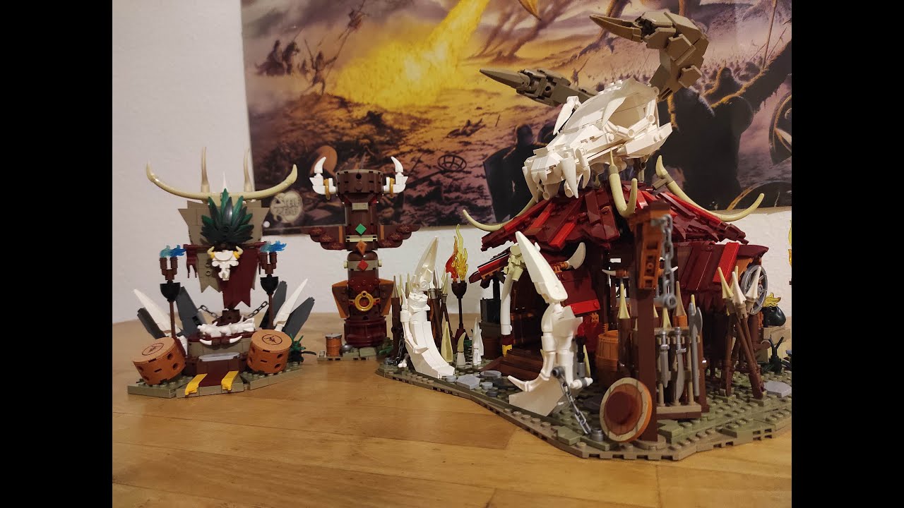 Iambrick Bonefire Shrine (WoW) #iambrick #worldofwarcraft #megabloks