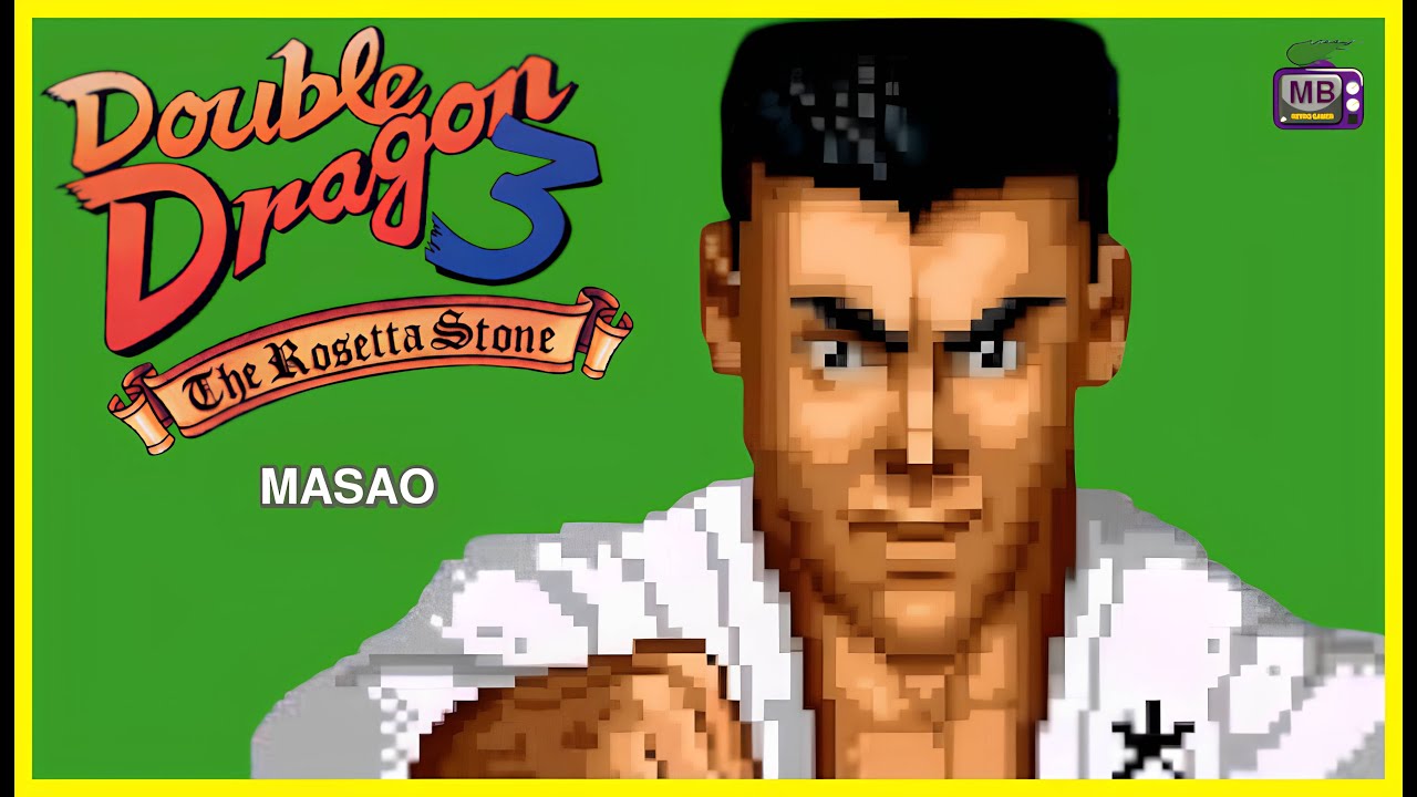 Double Dragon 3 The Rosetta Stone ( Genesis ) Longplay  Masao Complete # 4 - 1CC
