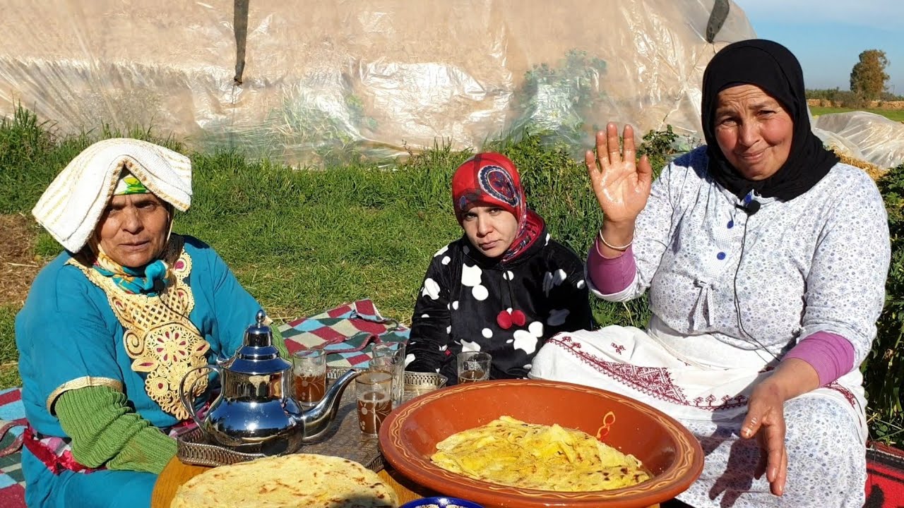 ملوي أرخسيس بالسميدة على الطريقة الأمازيغية مع لالة فتيحة