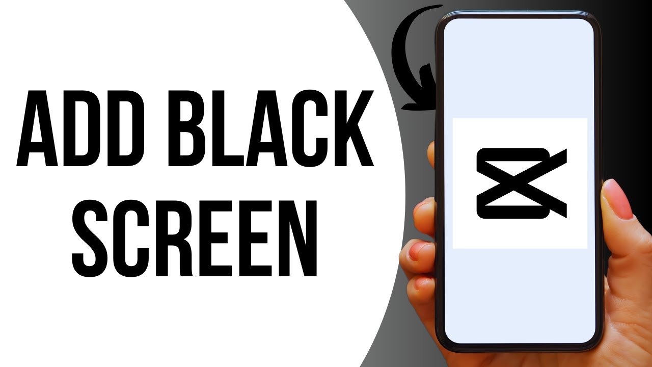 How To Add Black Screen In CapCut ?