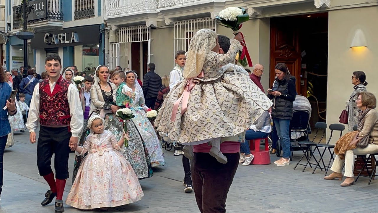 Ofrenda de las flores 🌹  Fallas de Gandía 2023