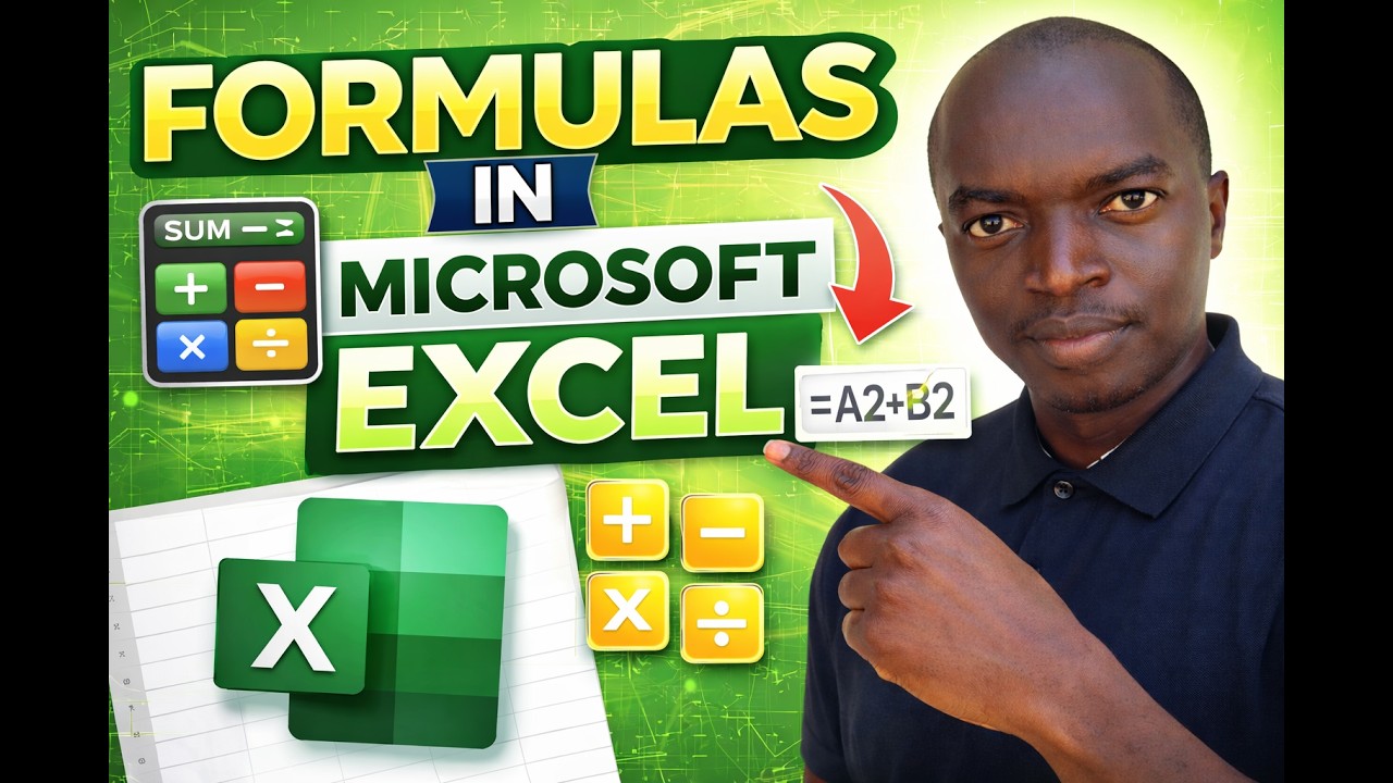 Formulas in Microsoft Excel | Complete Beginner Tutorial – Part 3