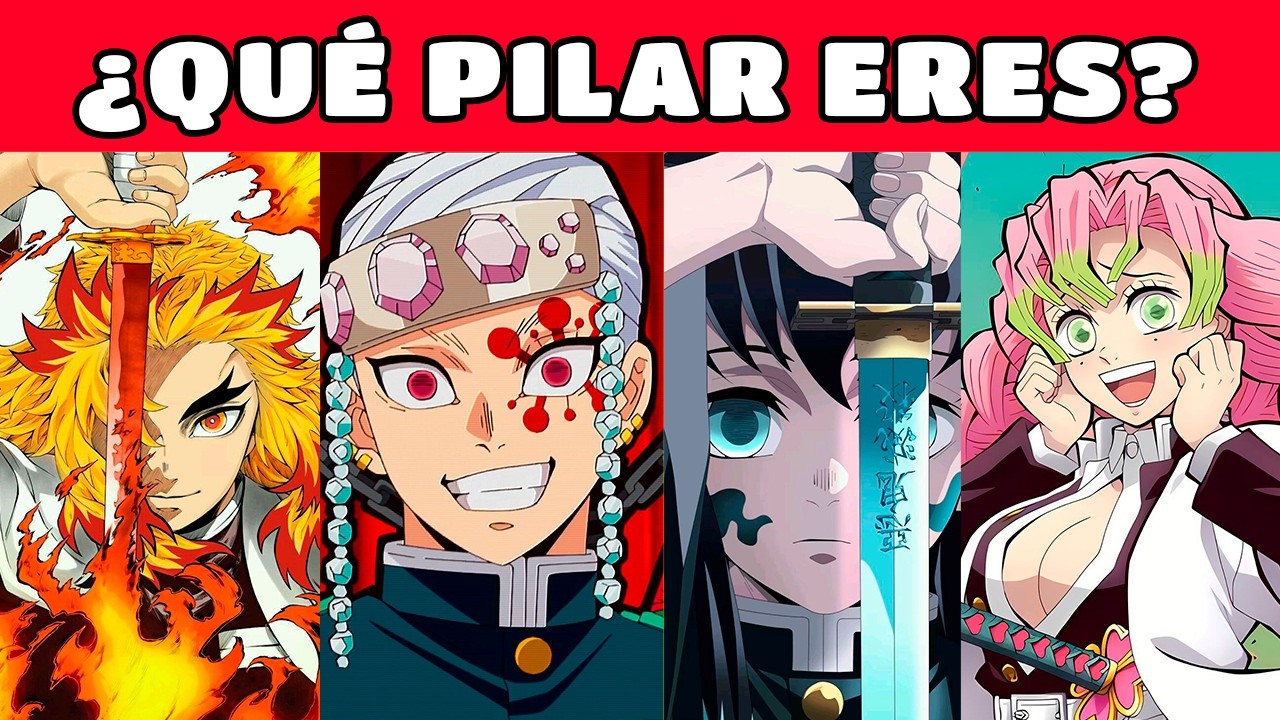 🧿 Que PILAR  de Demon Slayer ERES según tu PERSONALIDAD 🧠 Test de Personalidad🔥