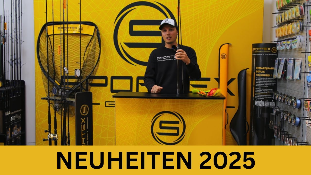 SPORTEX NEUHEITEN 2025 - Alle Rutenserien in einem Video!