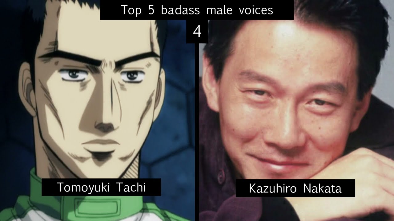 Top 5 badass male voices in Initial D (+Actors)