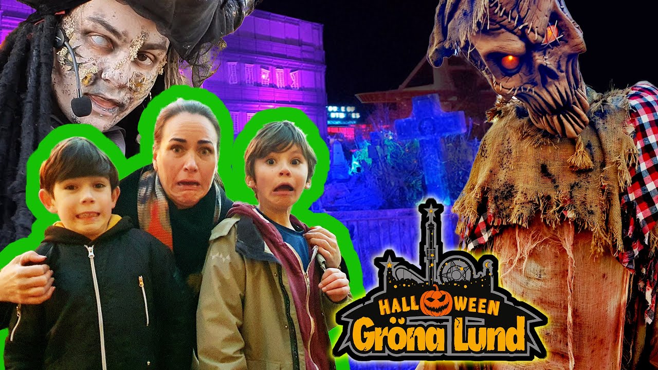 Halloween på Gröna Lund - Vi testar Zombie Zone, Skeppet, Sekten, House of Even Worse Nightmares