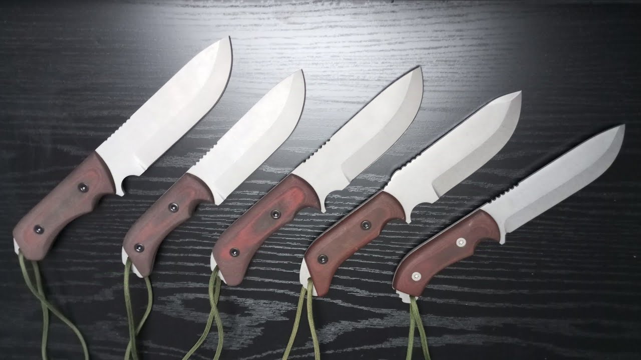 NS1 NS2 NS3 NS4 NS5 unboxing N&oacute;ż Survivalowy GP Knives