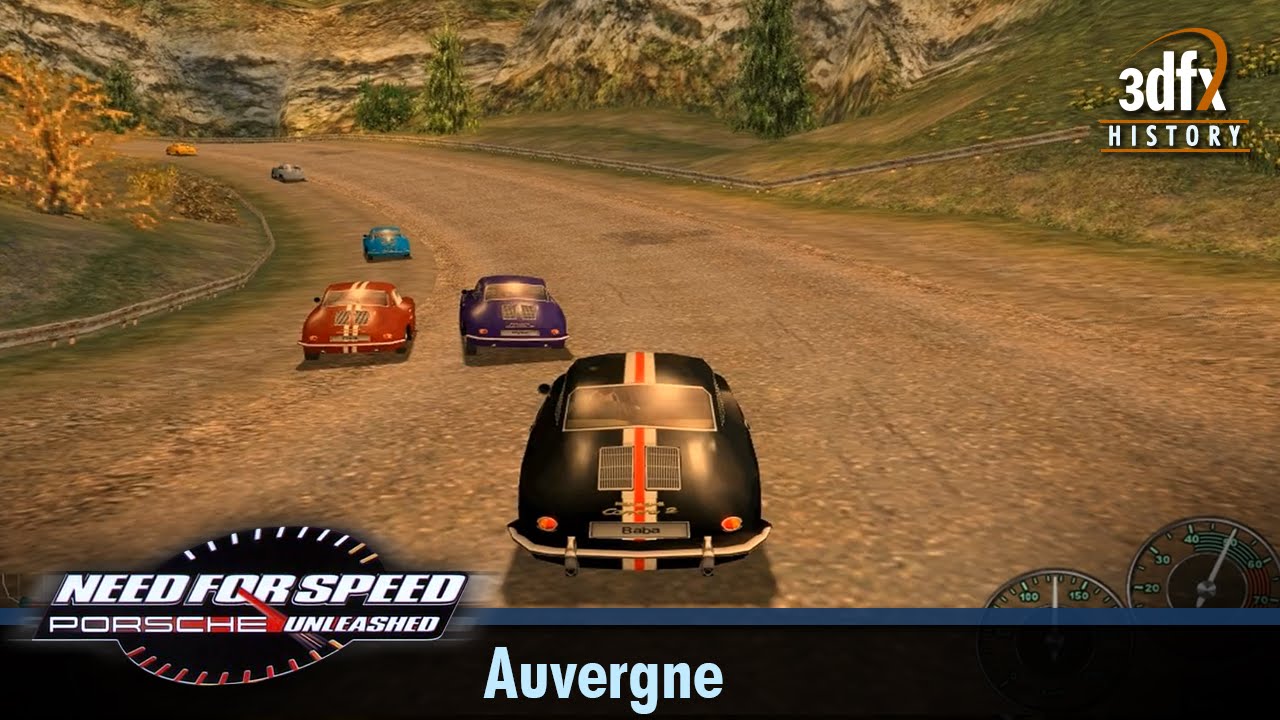 3dfx Voodoo 5 6000 AGP - Need For Speed: Porsche Unleashed - Auvergne [Gameplay]