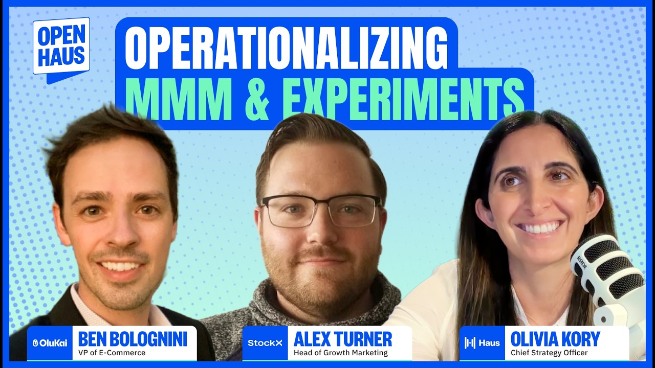 Operationalizing MMM and Experiments