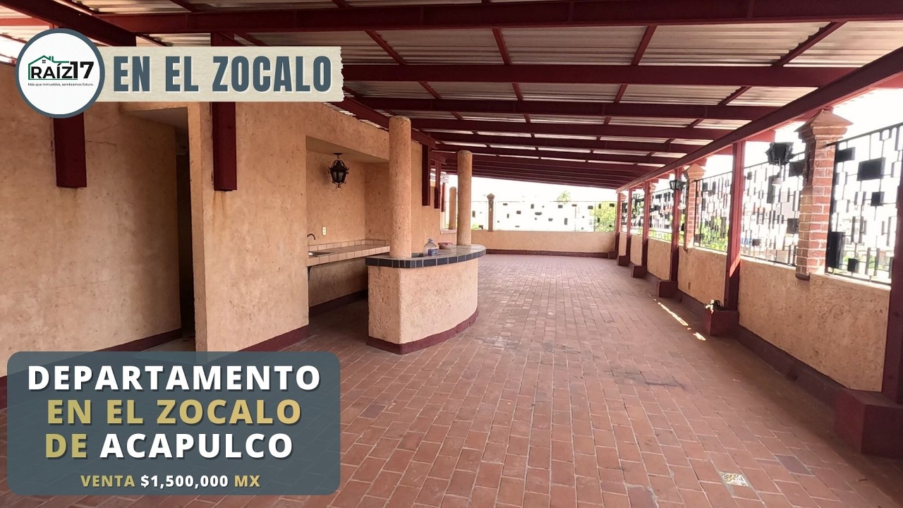 Departamento en el ZOCALO de ACAPULCO $1,500,000 MX | a solo unas cuadras del malecón