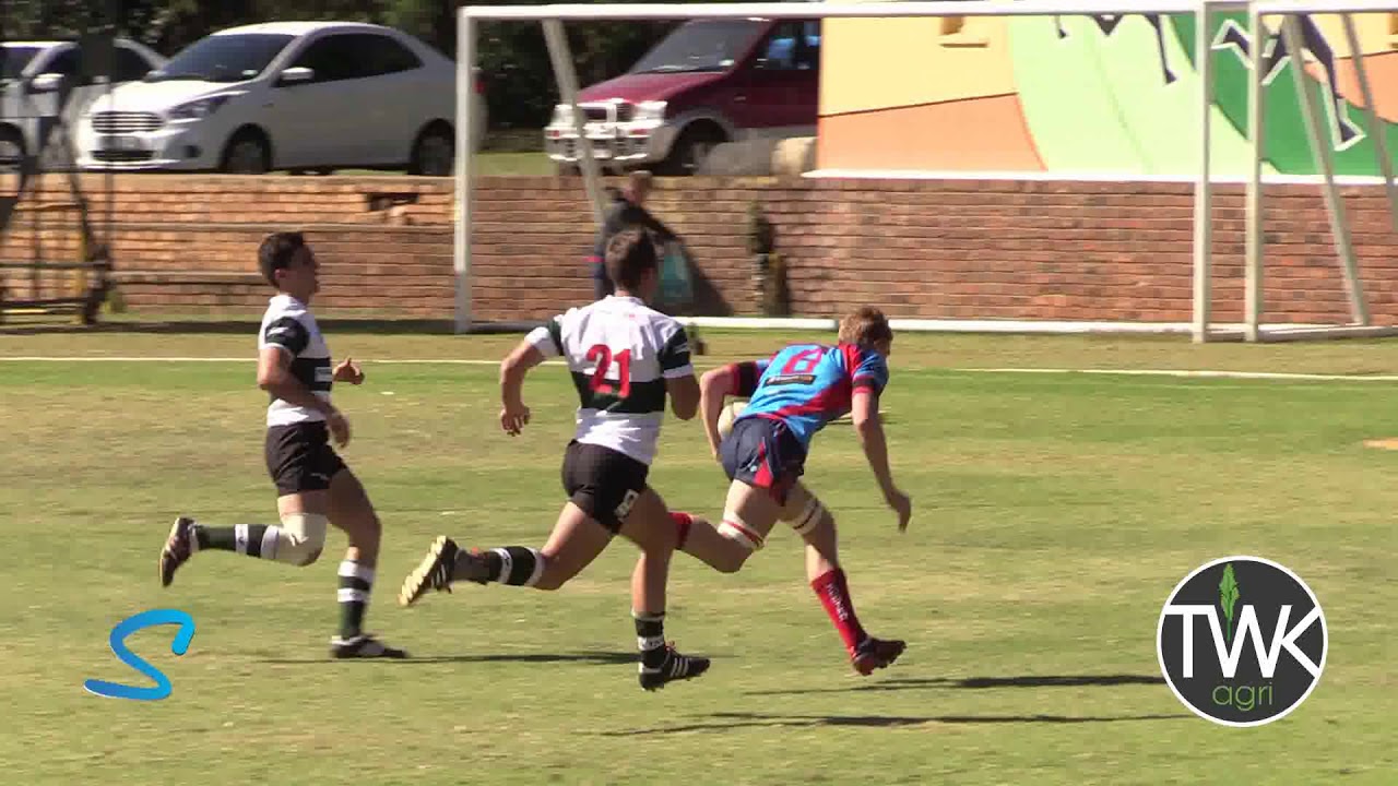 School Rugby Action - 1st Ermelo vs Ligbron 02-06-18