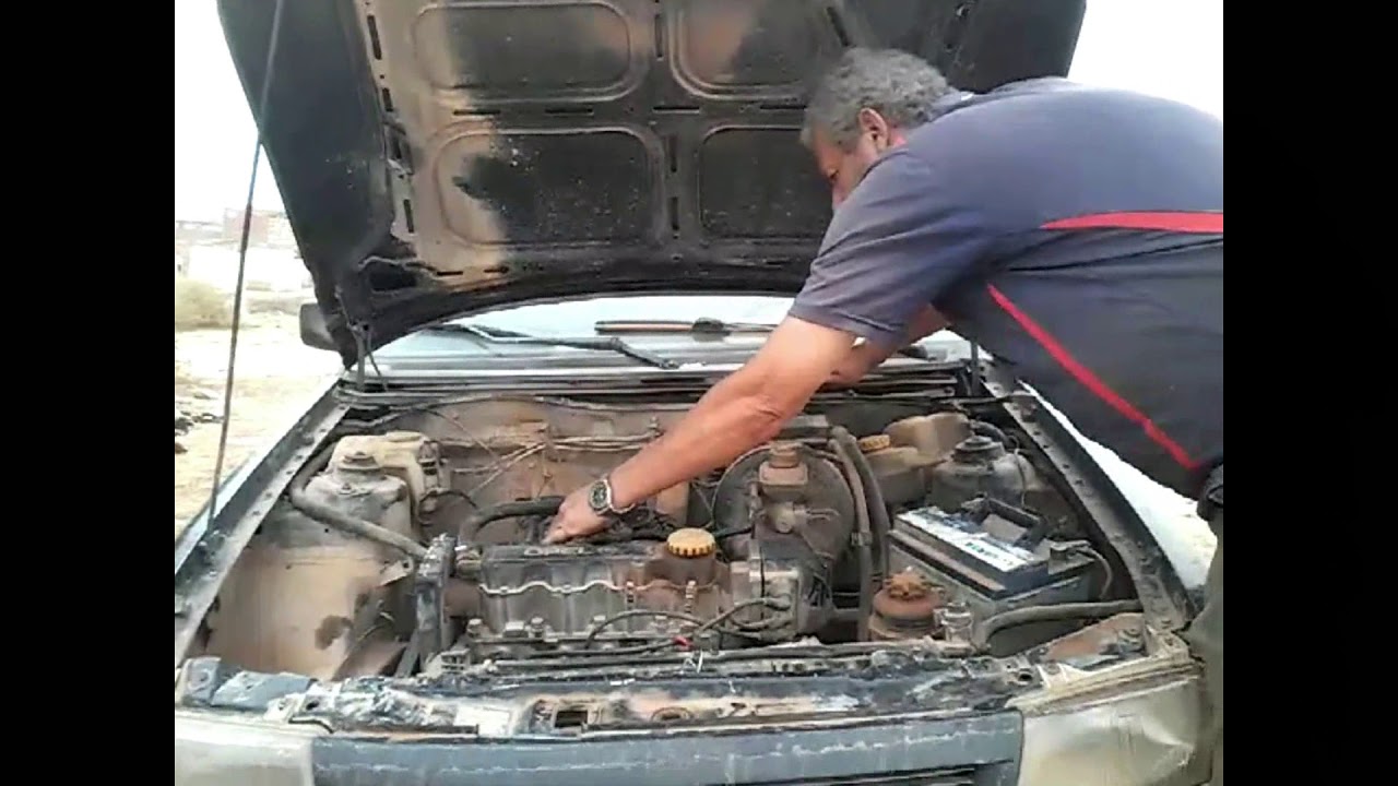 اوبل استرا عاطلة منذ فترة طويلة وباذن الله تم الاصلاح كان صمام السحب عالق