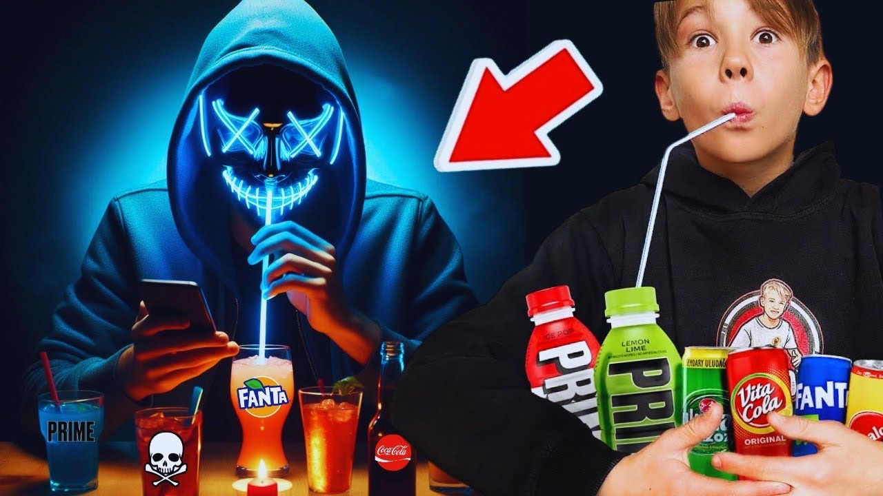 🥶Ich teste mit Maskenmann 100 ?Getränke!! !!😨Prime und Co