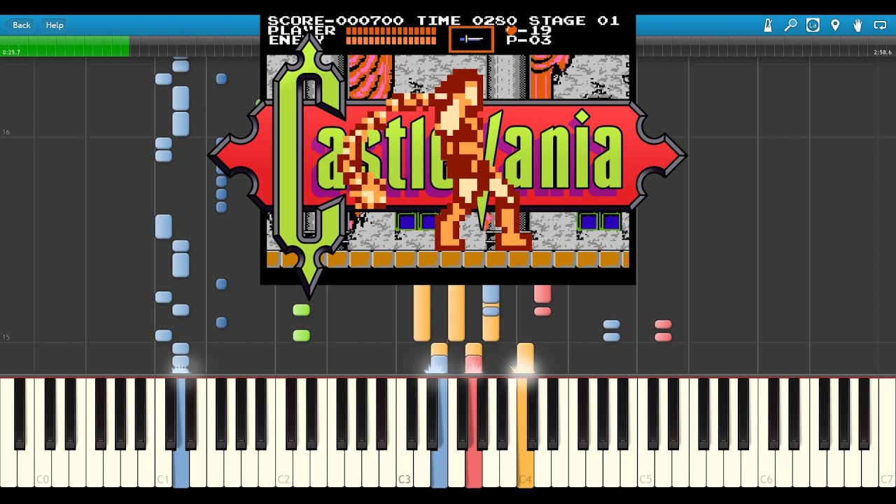 Castlevania - Vampire Killer Synthesia