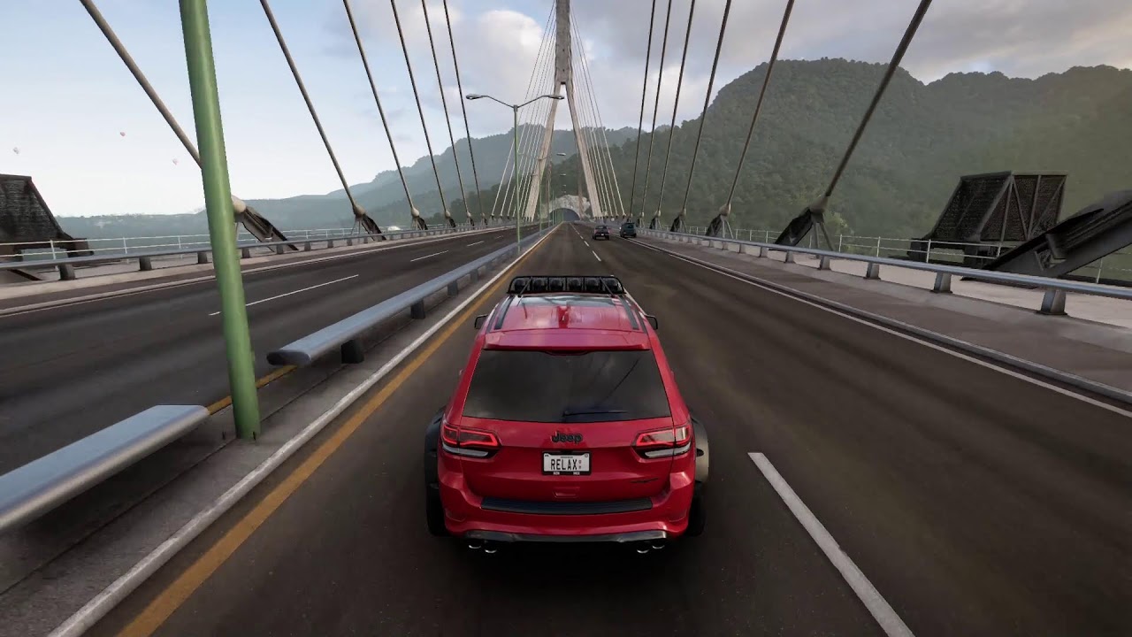 Join me for a calm, scenic road trip with JEEP TRACKHAWK!  #asmrdriving