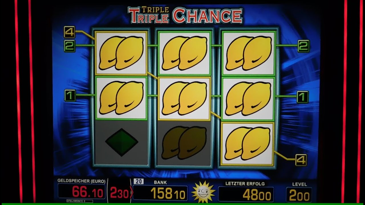 Triple Triple Chance auf 2€ BALLERN! Merkur Risikospiel Tr5 Spielothek