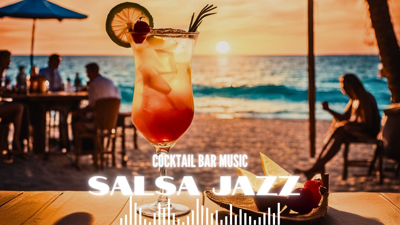 Salsa Jazz Cocktail Bar | Smooth Latin Jazz & Danceable Lounge Vibes 🍸🔥