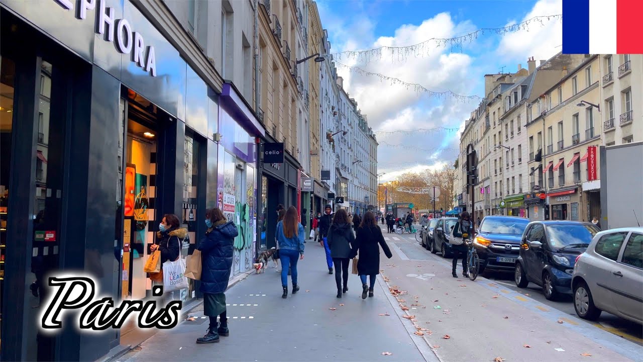 🇫🇷Paris Winter Walk 2020 - 12th arrondissement of Paris -【4K HDR】