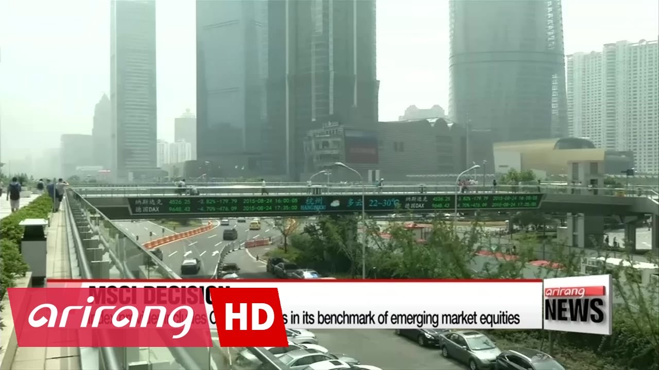 MSCI adds Chinese shares to its key emerging market index