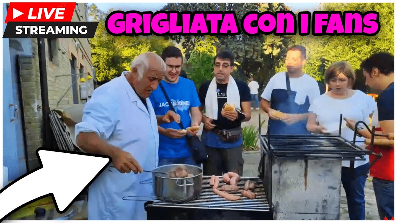 [LIVE] GRIGLIATA DI CARNE con Enrico Chef e i FANS a MONTEGIBERTO DEL 1 SETTEMBRE 2023