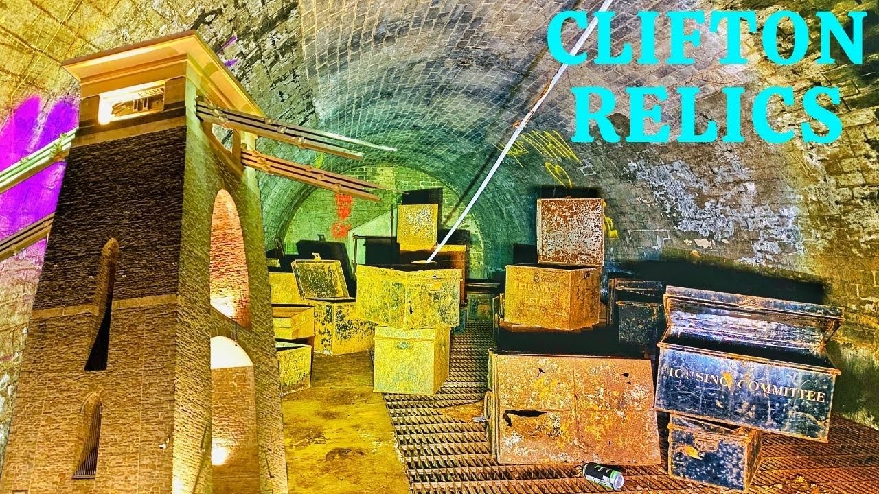 LOOK WHAT WE FOUND! CLIFTON RECORDS ROOM BUNKER