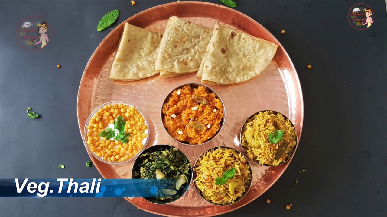 Easy and Simple Veg.Thali Ready in 30 Minutes