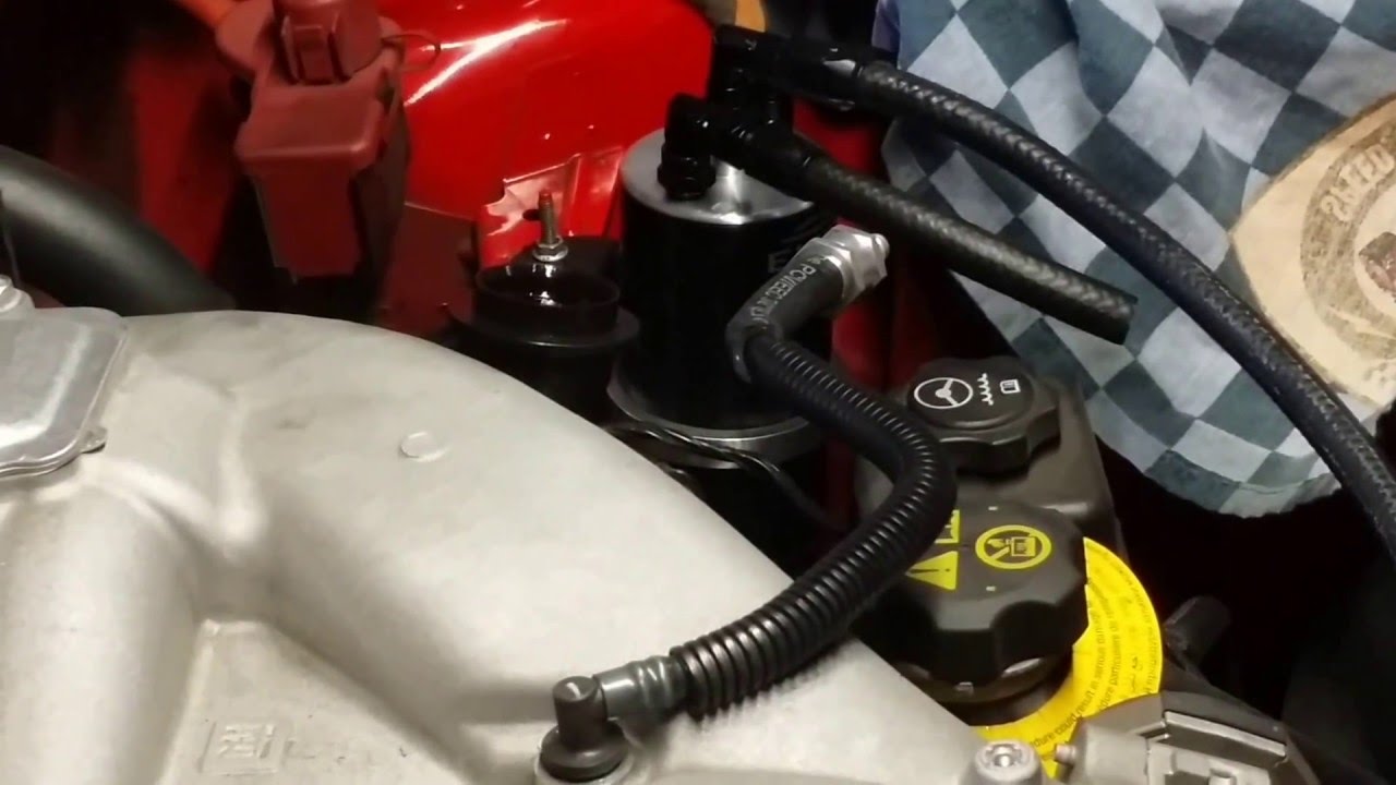 Elite E2-X Dual Valve Catch Can Install - GEN5 Camaro V6