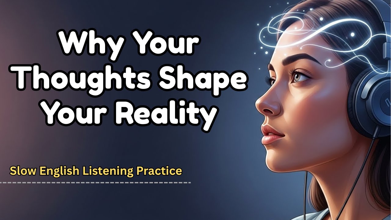 Why Your Thoughts Shape Your Reality | Learn English Through Motivation