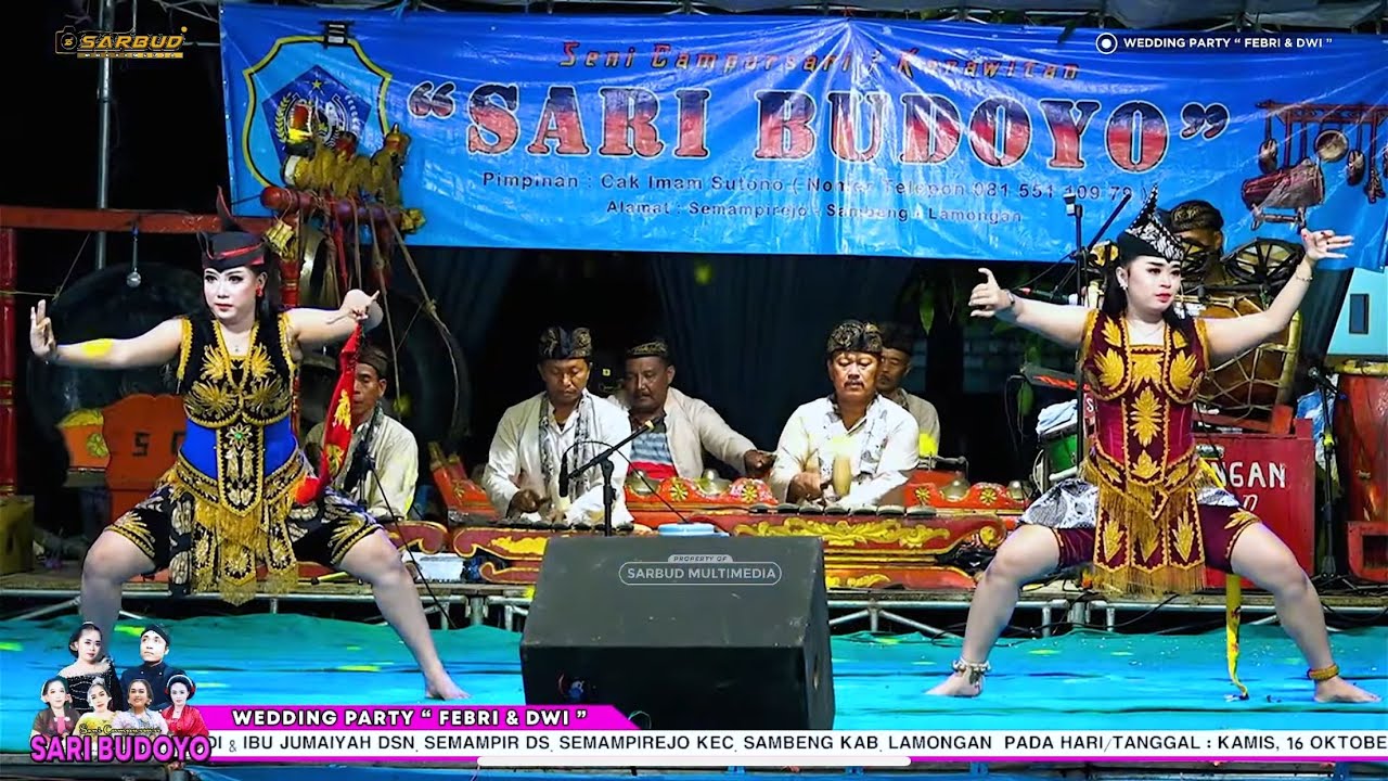 DUET TARI REMO CANTIK NING CAHYA RAYAP & NING CHANDRA  SENI CAMPURSARI SARI BUDOYO 