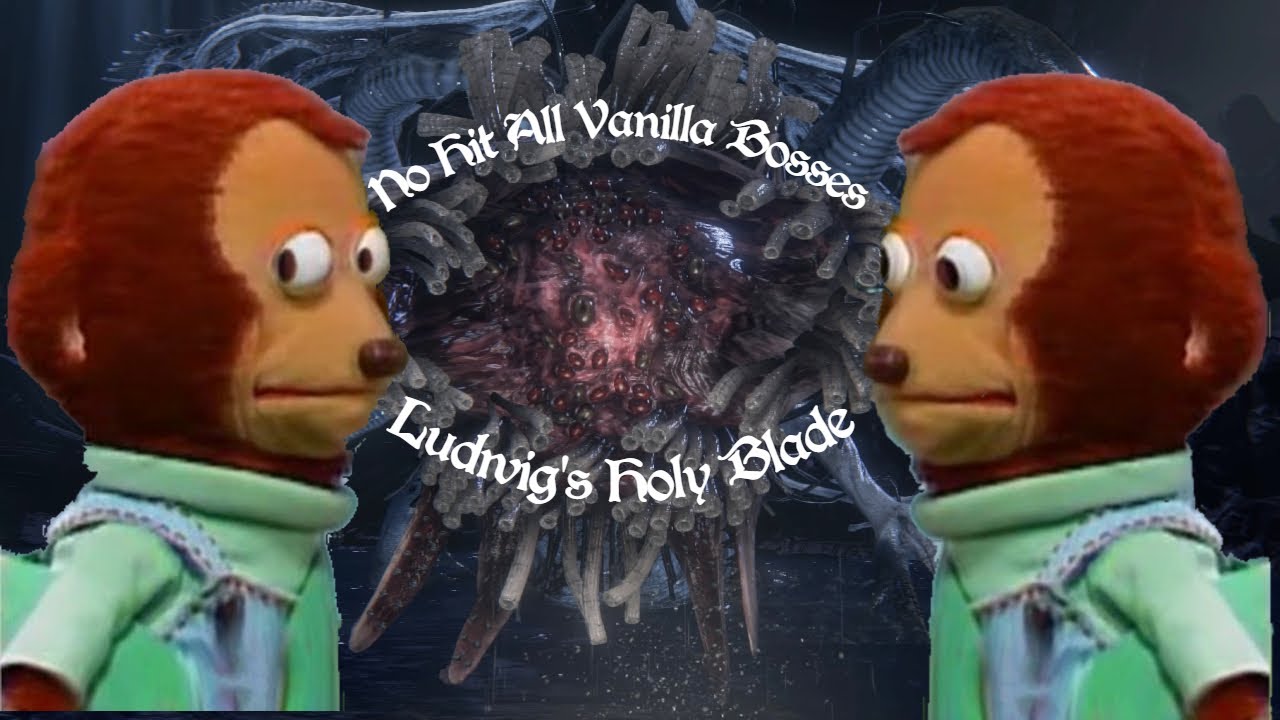 Bloodborne ~ No Hit All Vanilla Bosses Ludwig's Holy Blade