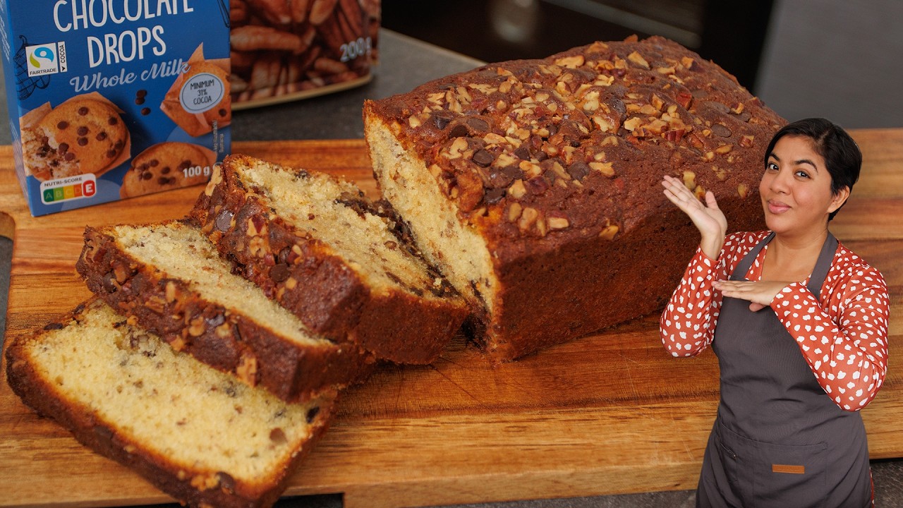 ¡Sabor Inigualable! Panqué de Nuez con Chocolate