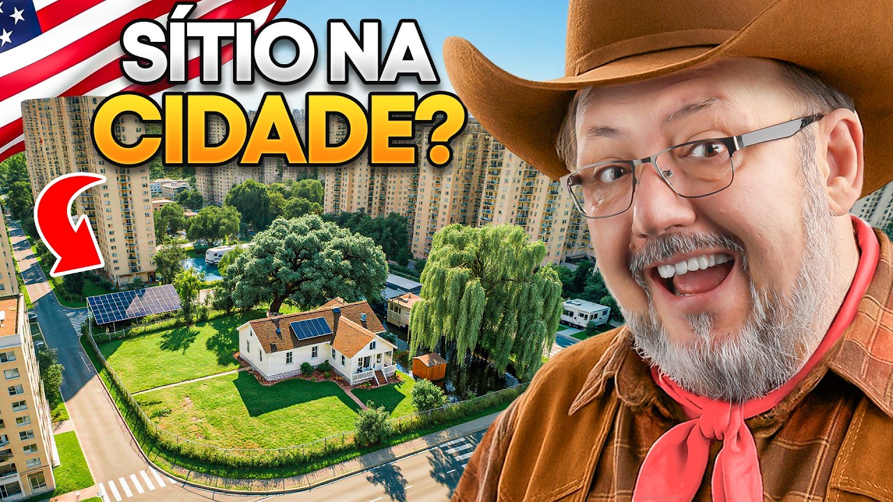 MORO NUM SÍTIO NO MEIO DA CIDADE !?