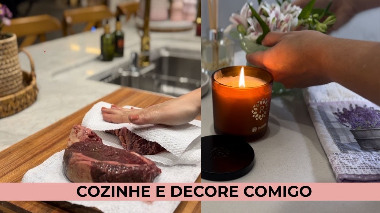 ROTINA NOTURNA COM JANTAR DELICIOSO | VIDA LENTA | BANHEIRO DECORADO
