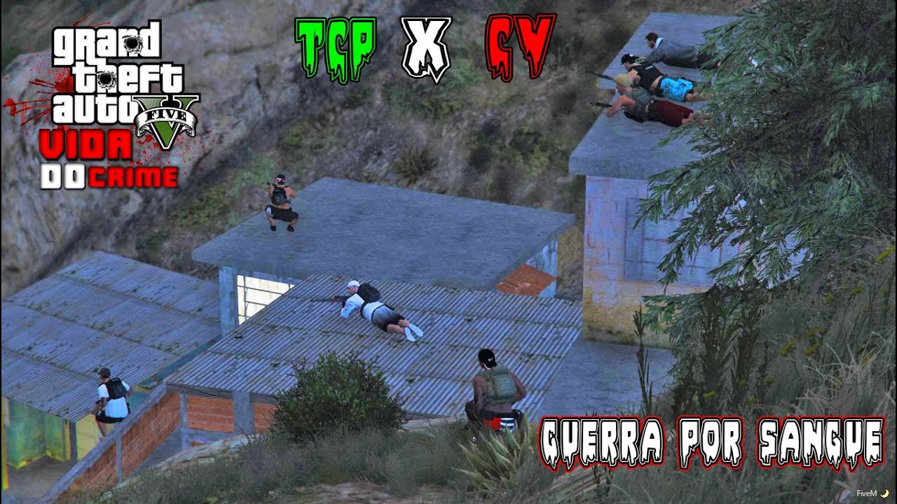 GTA V VIDA DO CRIME:O BONDE DO 3K FICOU ENCURRALADO NA FAVELA, A GUERRA NÃO VAI TER FIM! EP 27