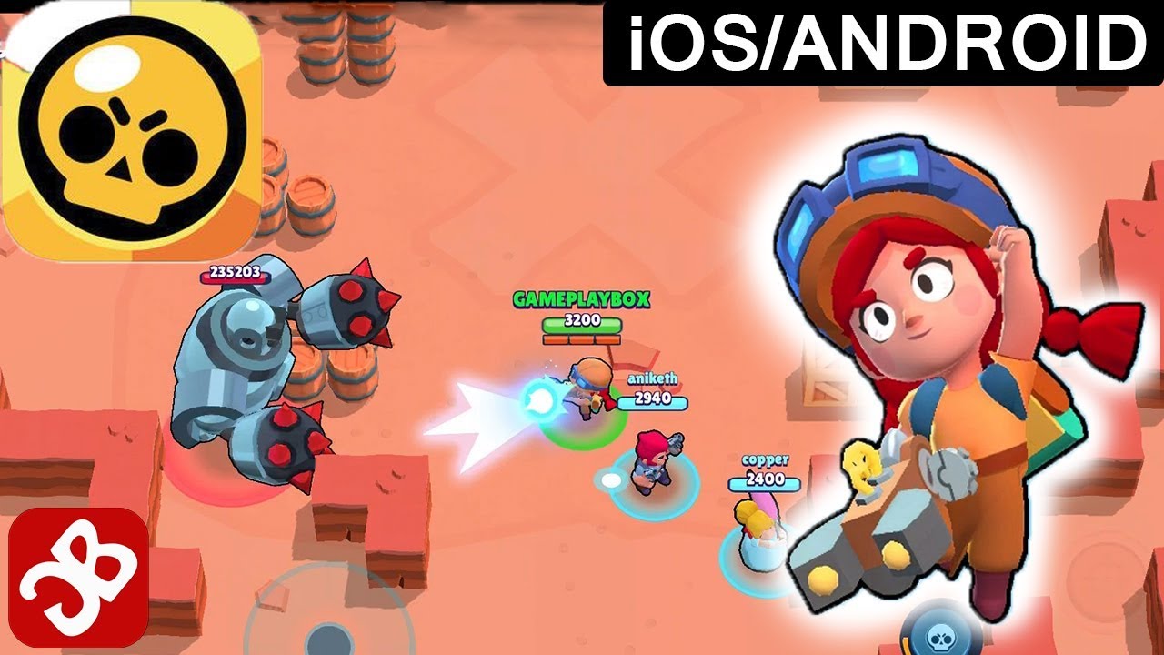 Brawl Stars - UNLOCK JESSIE - Gameplay Video (iOS/Android)