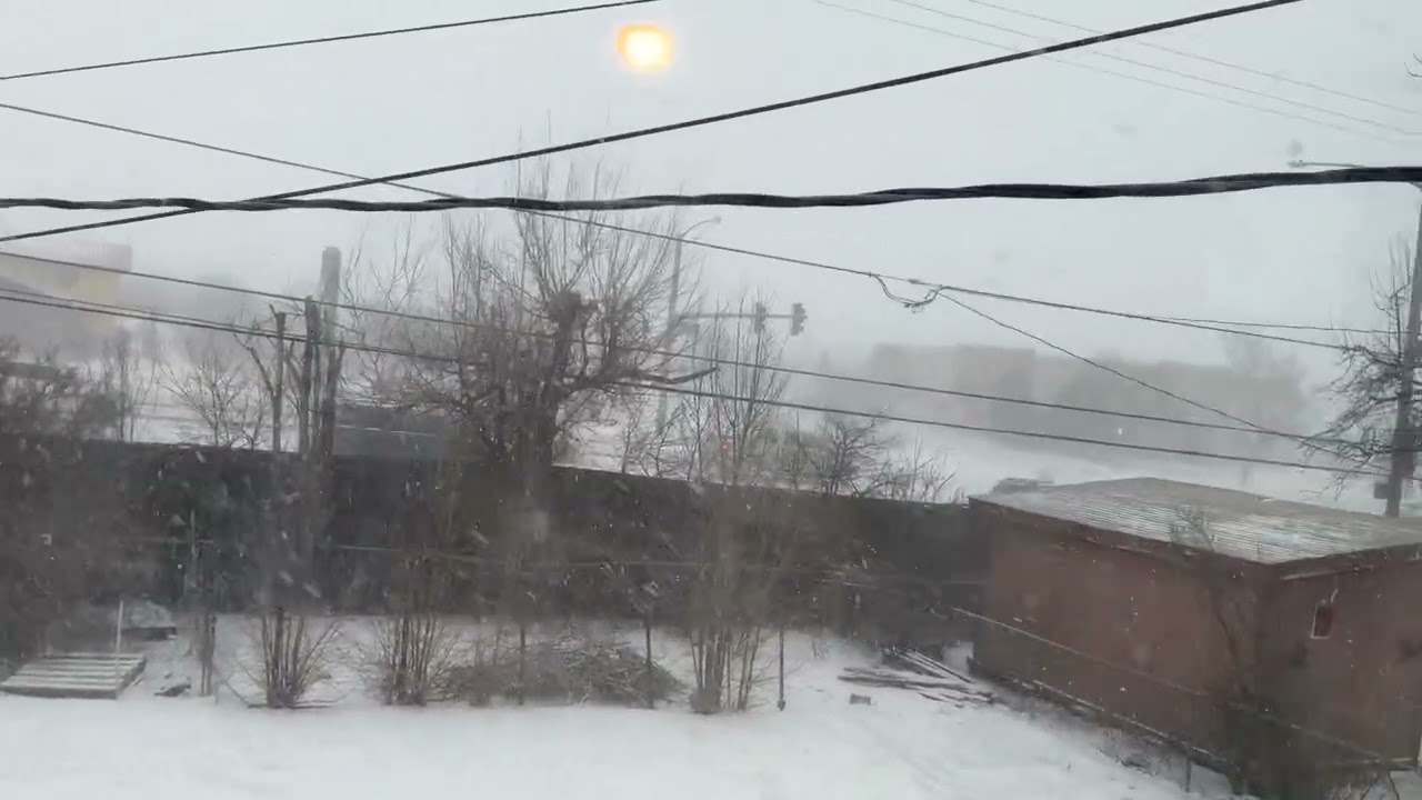 DUDE A SNOW STORM HIT COLORADO