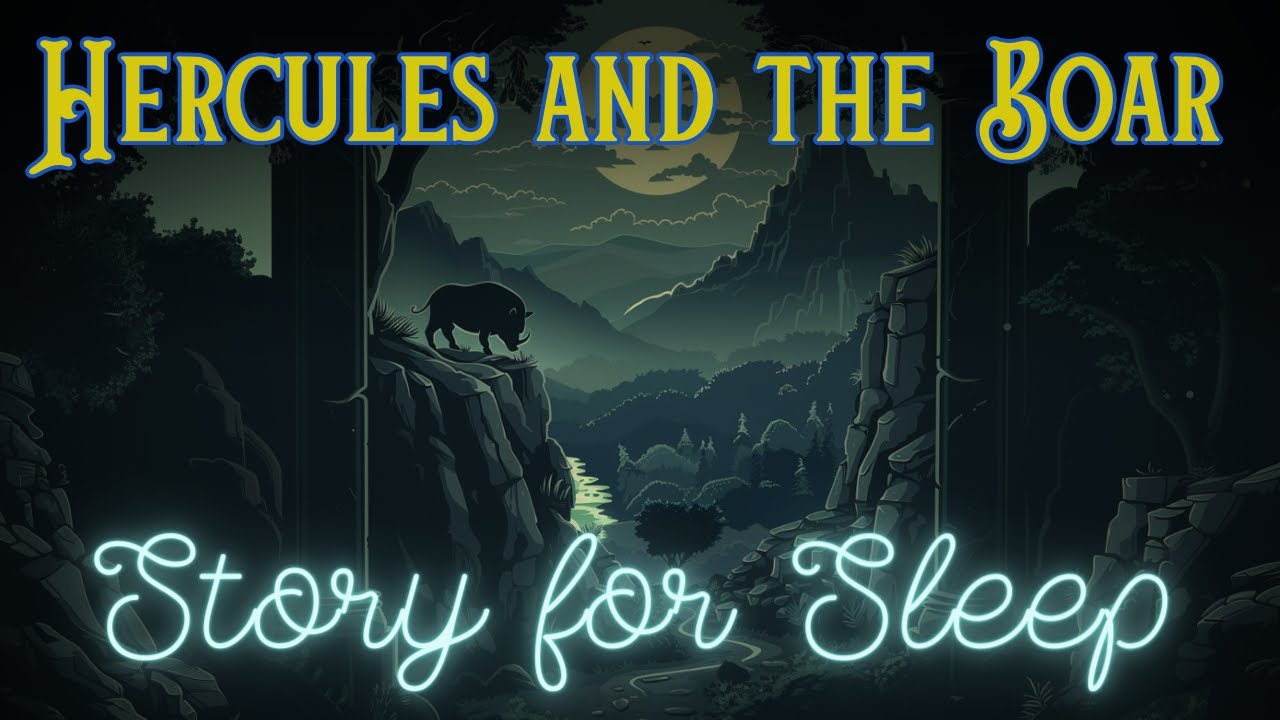 GREEK MYTHOLOGY | Hercules and the Boar 🐗 Bedtime Story for Grown Ups