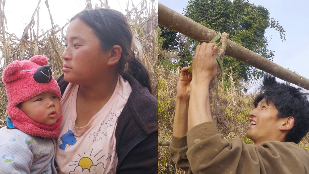 sanjip jina's family in the village || life in rural Nepal || village life @shepherdlifeofnepal