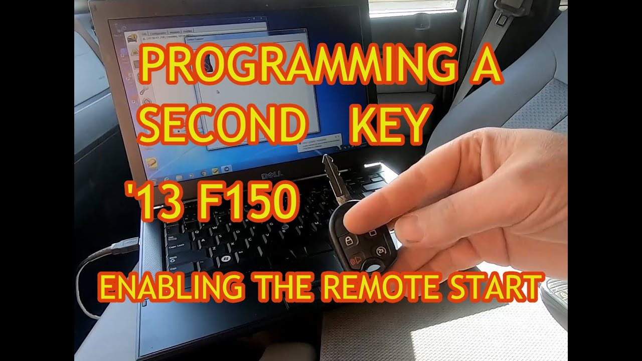 2013 FORD F150. SECOND KEY PROGRAMMING AND ENABLING THE REMOTE START DIY.